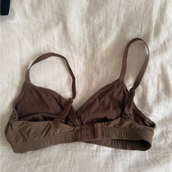 SKIMS Triangle Bralette | Brown | Size Small - Picture 3 of 3
